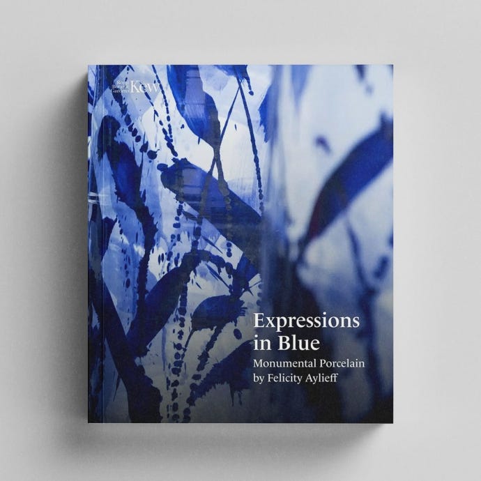 Expressions in Blue: Monumental Porcelain by Felicity Aylieff