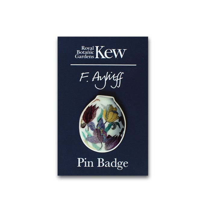 Kew Felicity Aylieff Pin Badge, Tulip Mania