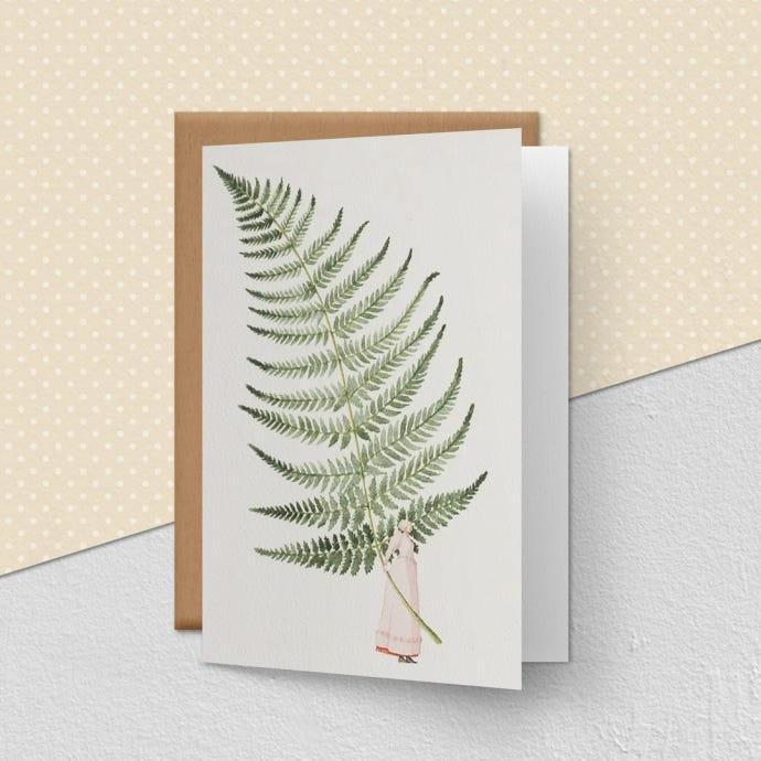 Fern Leaf Card