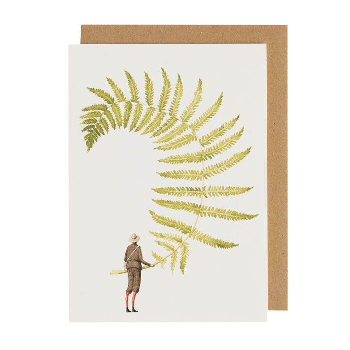 Fern Curl Card