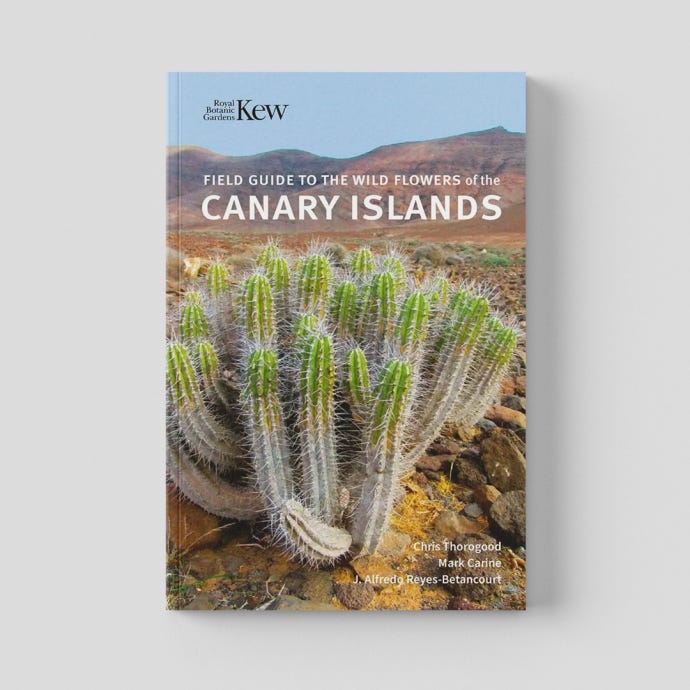 Field Guide to the Wild Flowers of the Canary Islands - cover