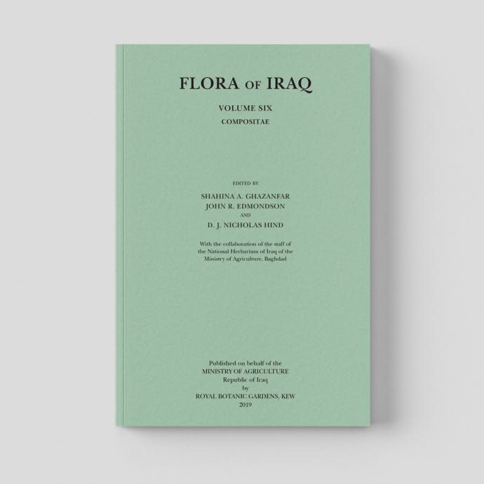 Flora of Iraq, Volume 6: Compositae - cover