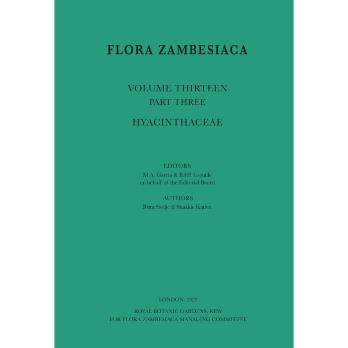 Kew FZ Hyacinthaceae Vol13 Part3 - cover image