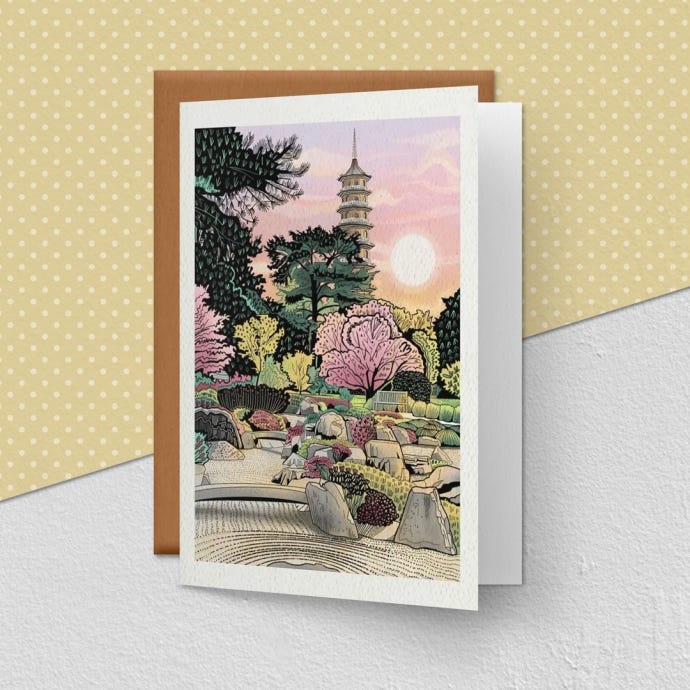 Great Pagoda Freya Card