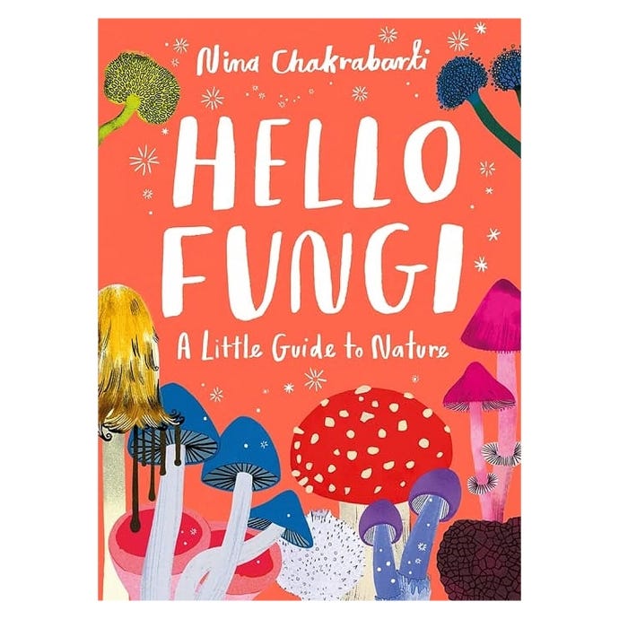 Hello Fungi, A Little Guide to Nature by Nina Chakrabarti - front cover