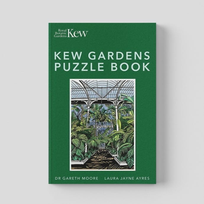 Kew Gardens Puzzle Book - cover