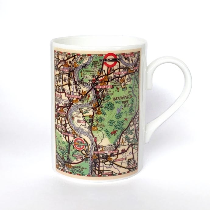 Kew x TFL Map of Kew Mug