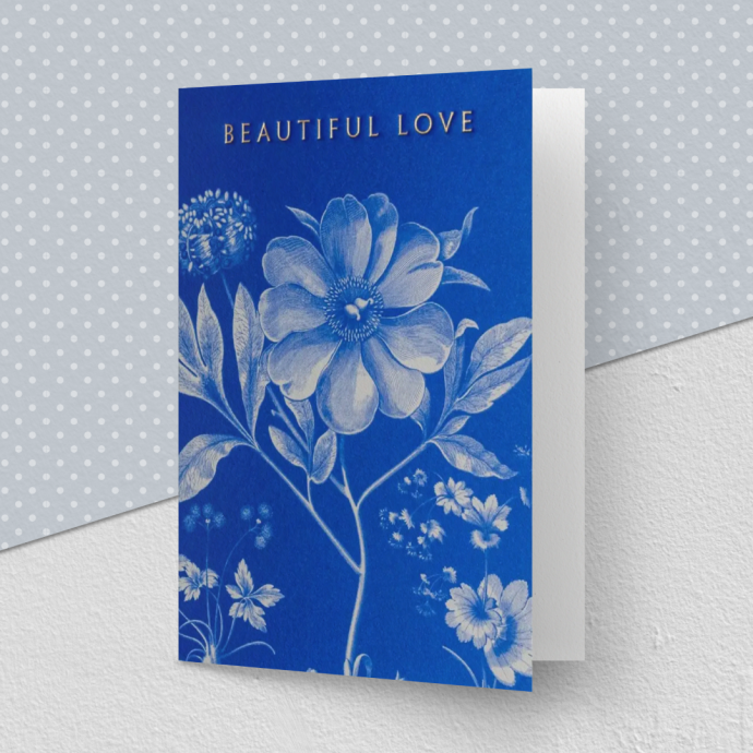 Kew 'Beautiful Love' Greeting Card