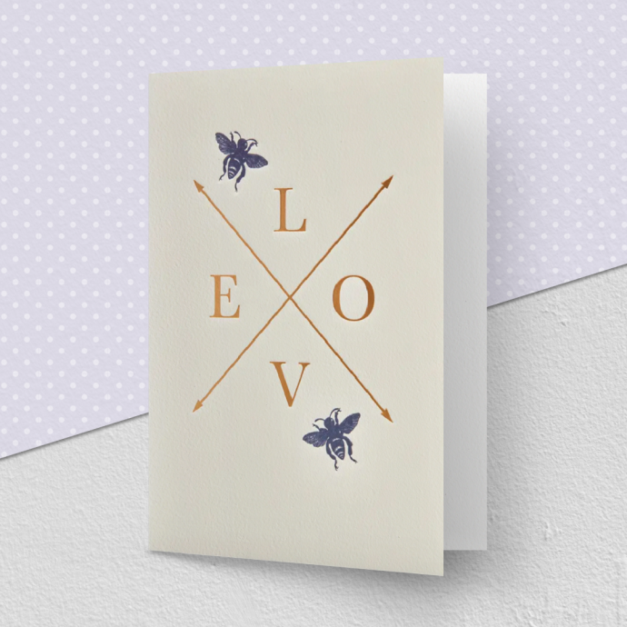 Kew Love Bee Card