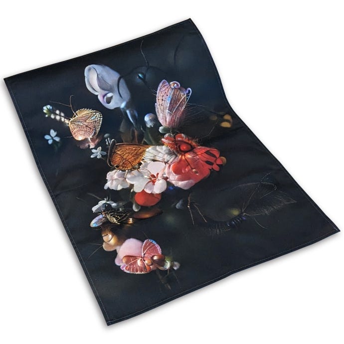 Kew Mat Collishaw Alluvion Tea Towel