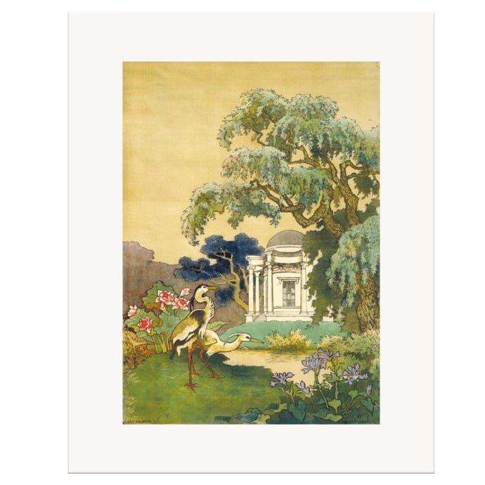 Kew by Arthur Blunt, TFL A3 Print