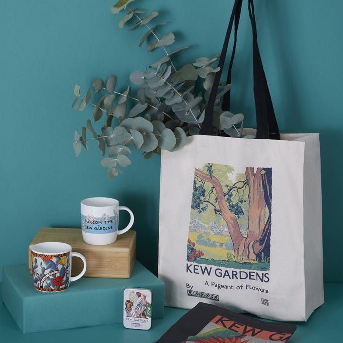 Kew x TFL Pageant of Flowers Tote Bag
