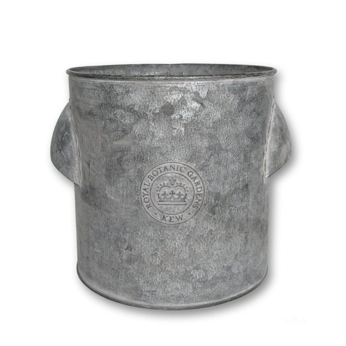 Kew Zinc Tub Planter with Handles