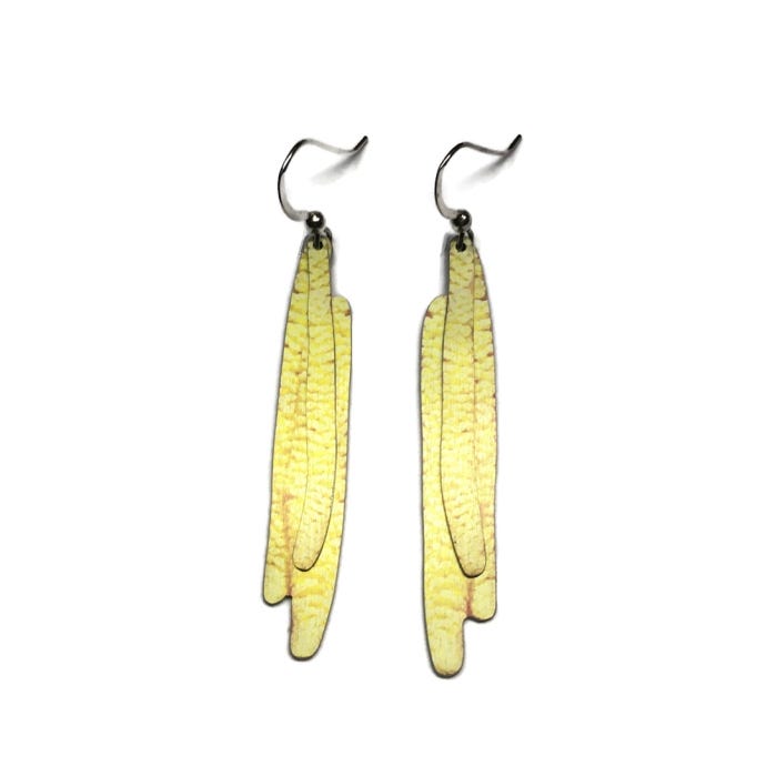 Lambs tail earrings