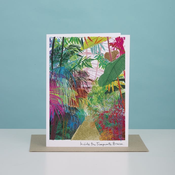 Inside the Temperate House 'I drew this' Card