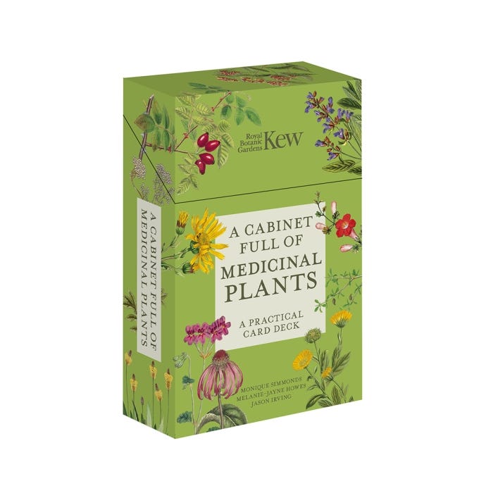 A Cabinet Full of Medicinal Plants Card Deck box