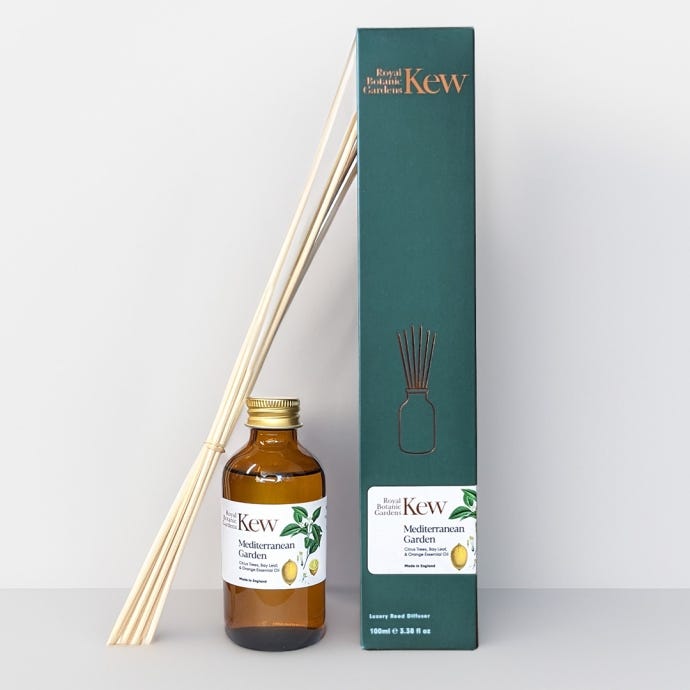 Kew x Aery Reed Diffuser Mediterranean Garden, Citrus