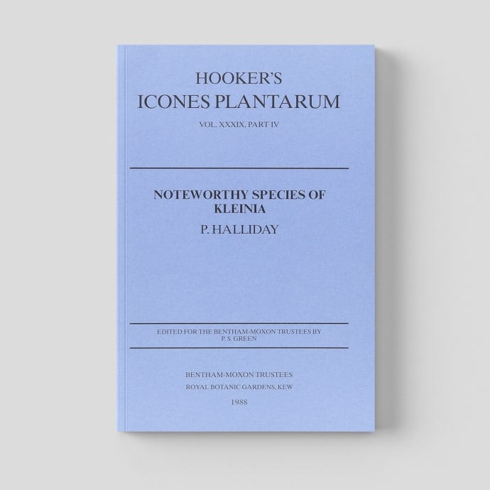 Noteworthy Species of Kleinia - cover