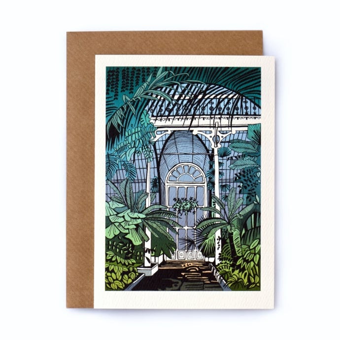 Palm House Doorway Card