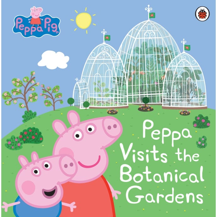 Peppa Pig Visits the Botanical Gardens - cover