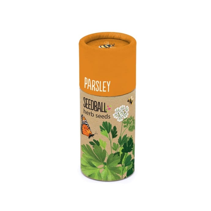 Kew Herb Seedball Tube, Parsley