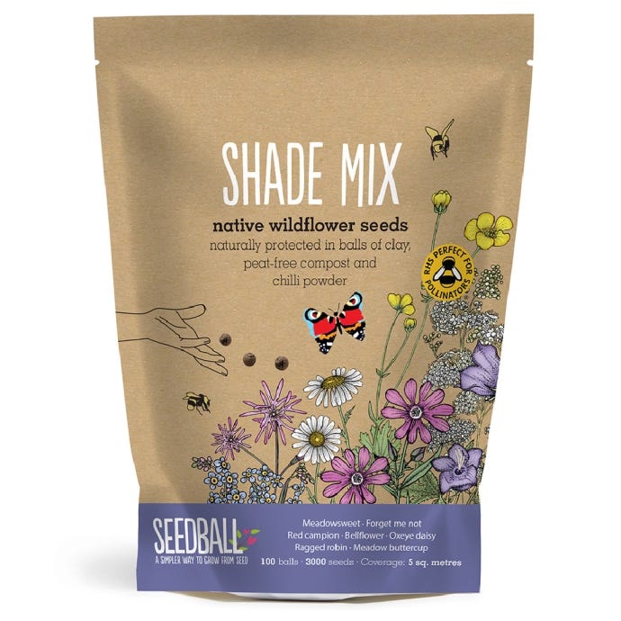 Shade Mix Seedball Grab Bag