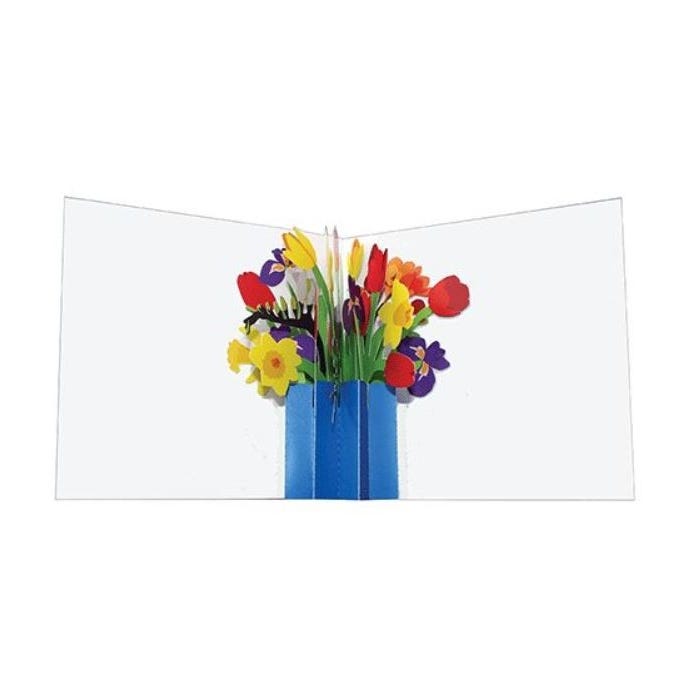 Spring Bouquet Pop Up Card