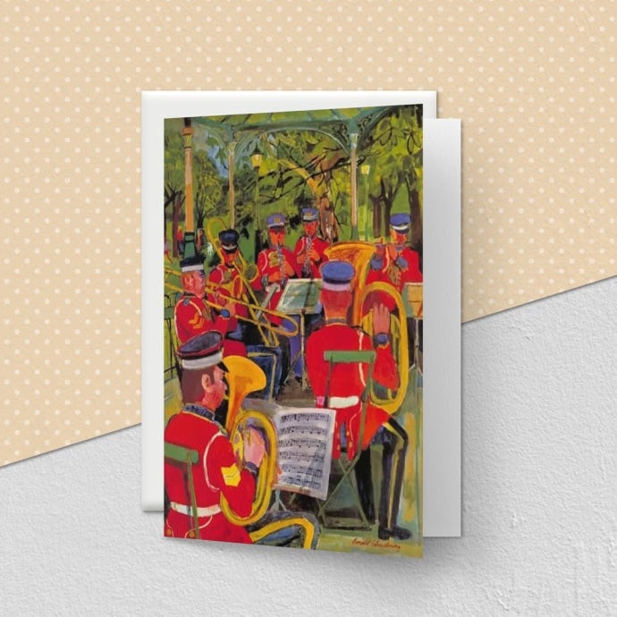 TFL Bands in the Park Greeting Card