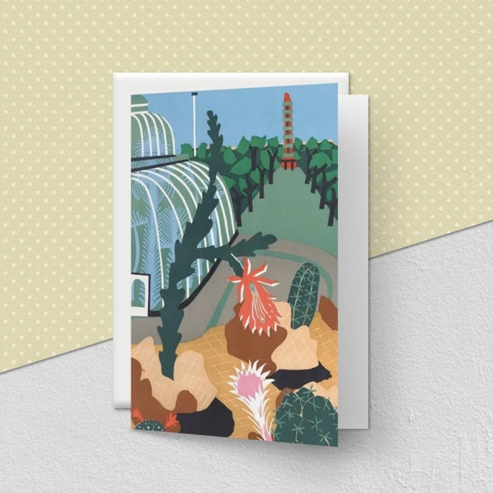 TFL Kew Gardens Greeting Card