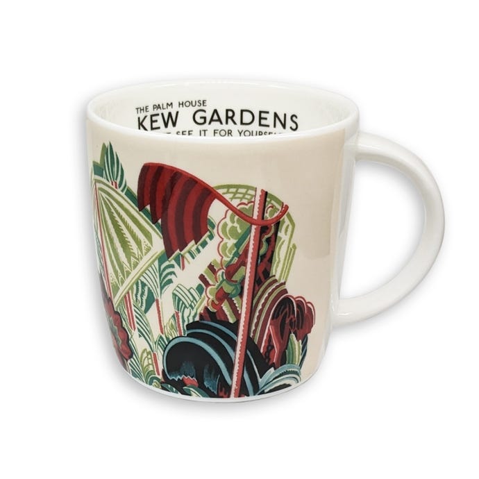 Front view of the Kew TFL Palm House Mug