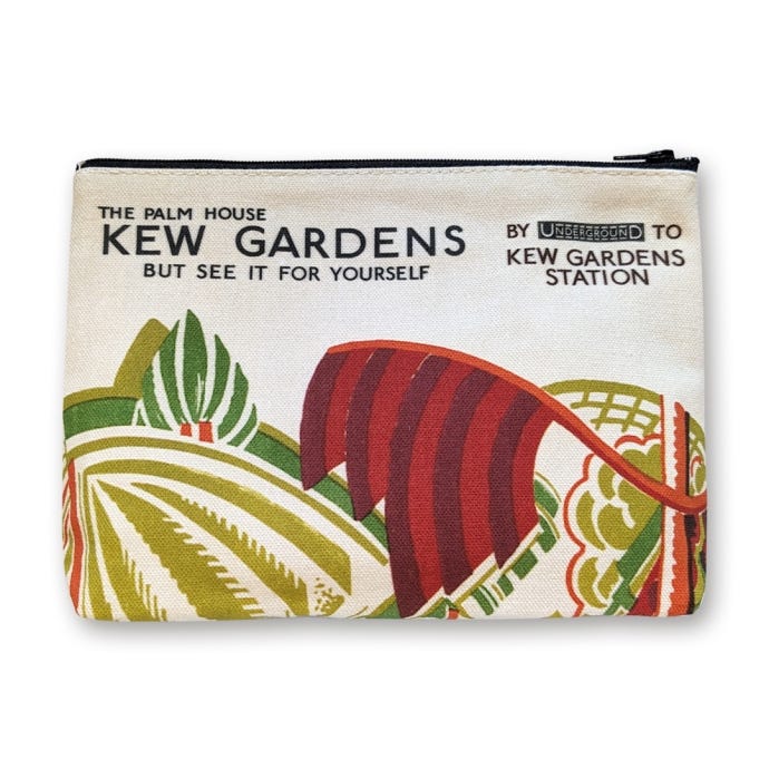 Kew x TFL Palm House Cosmetic Bag