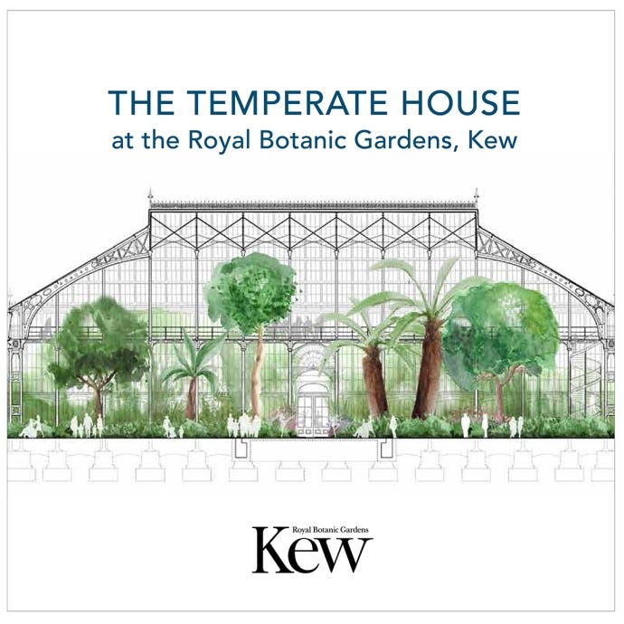 The Temperate House at the Royal Botanic Gardens, Kew Souvenir Guide - cover