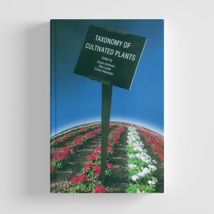 The Taxonomy of Cultivated Plants - cover