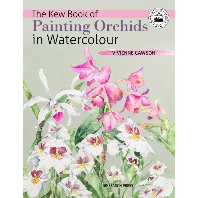 The Kew Book of Painting Orchids in Watercolour - cover