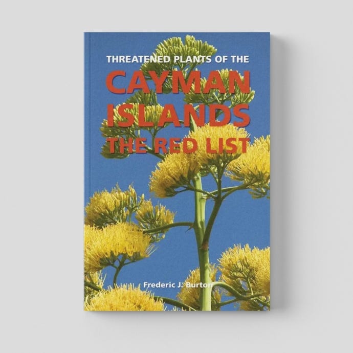 Threatened Plants of the Cayman Islands: The Red List - cover