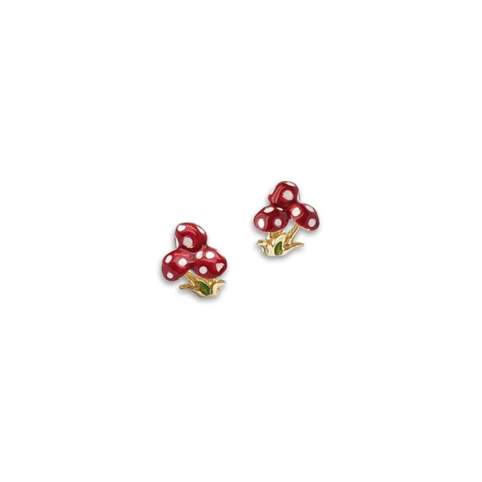 Kew x Bill Skinner Toadstool Stud Earrings