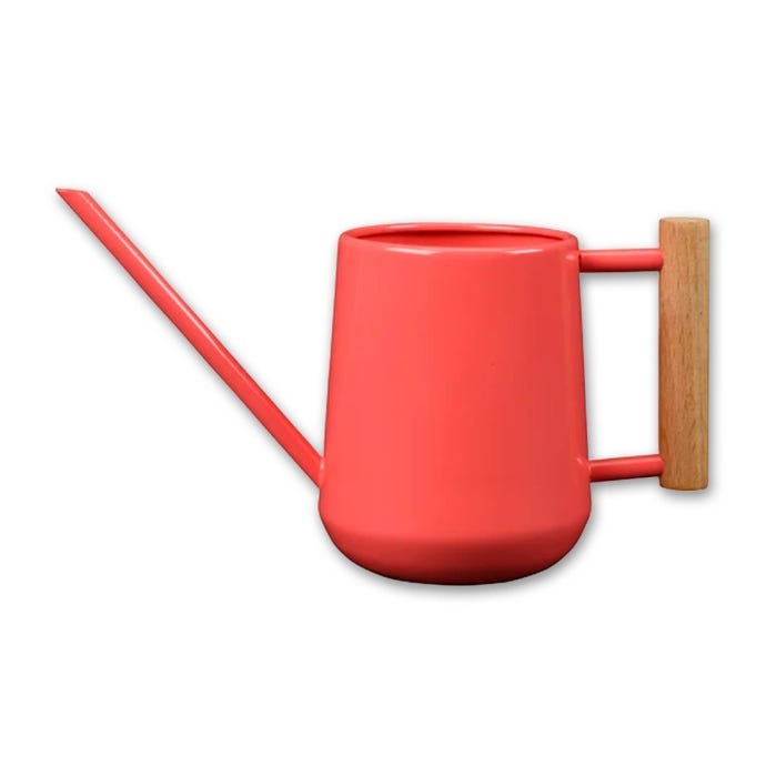 Indoor Watering Can, Coral