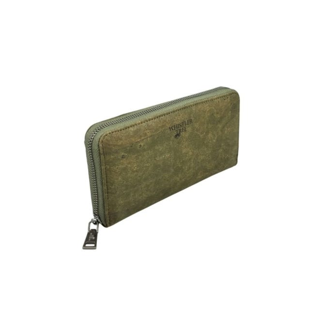 Albufeir Sustainable Cork Purse, Khaki