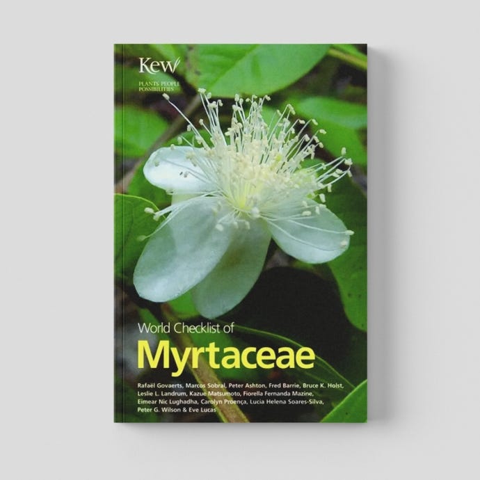 World Checklist of Myrtaceae - cover
