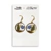 Kew x Nordic Flowers Earrings, Fern & Blossom