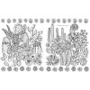 A Year in the Garden Colouring Book - inside page