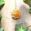 Necklace, Marigold Gold