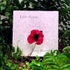 Alexander Thurlow Brooch, Red Poppy Silver