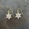 Earrings, Lily Drop Gold