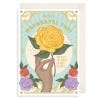 'Amazing & Wonderful You' Yellow Rose Greeting Card