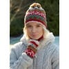 Reindeer Christmas Bobble Beanie