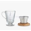 Bee Glass Mug with Infuser 