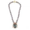 Bejewelled Bug Necklace