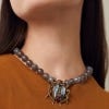 Bejewelled Bug Necklace