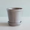 Bergs 14cm Helena Pot, Pearl Grey